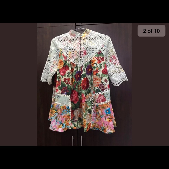 Zimmerman Frangipani Anthropologie top - Picture 2 of 8